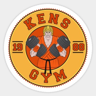 Ken's Gym Sticker